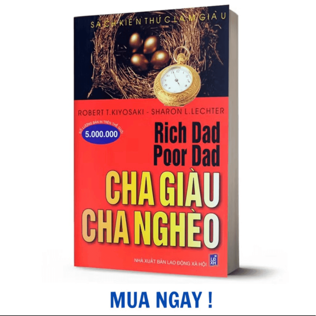 Bìa sách Cha Giàu Cha Nghèo